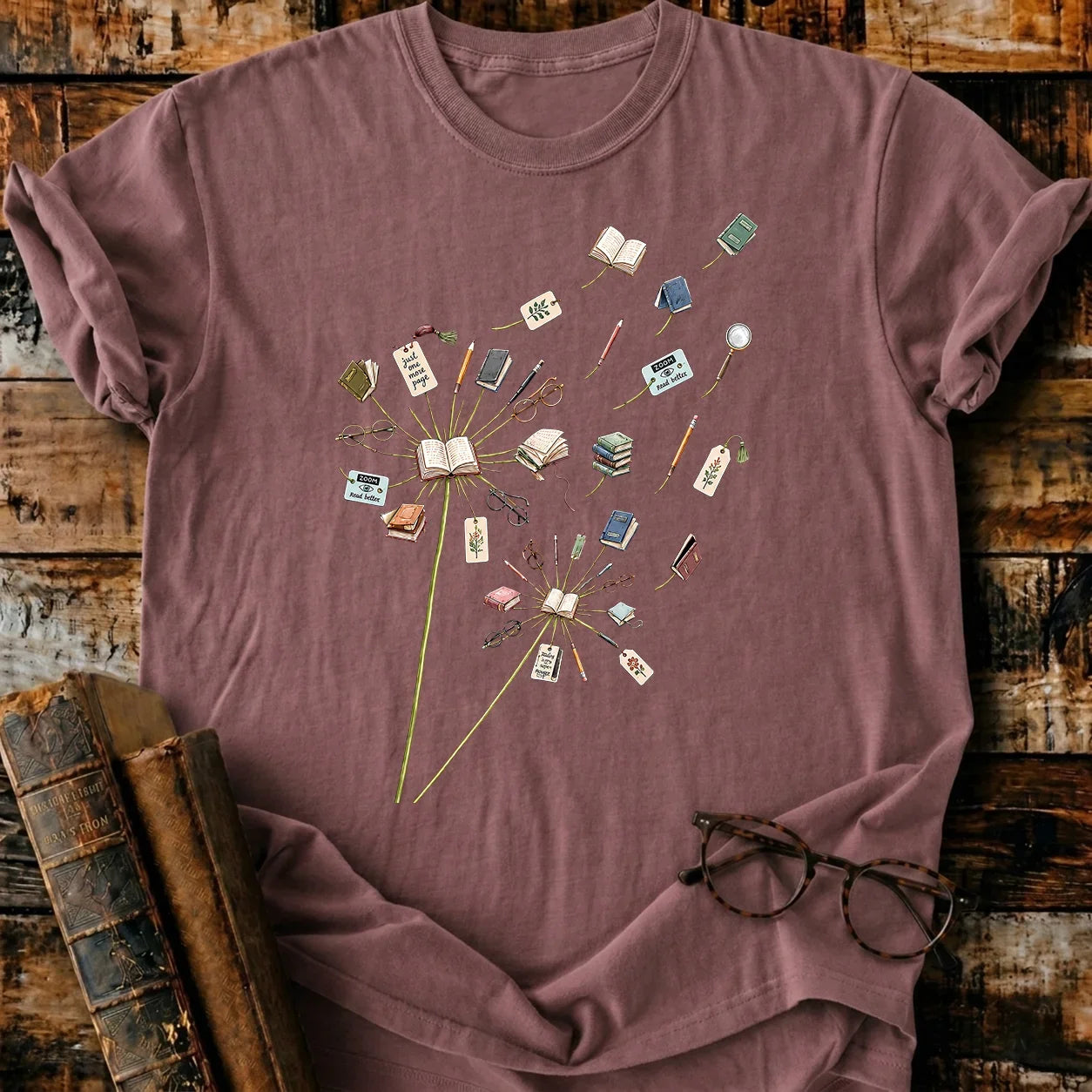 Book Dandelion T-Shirt