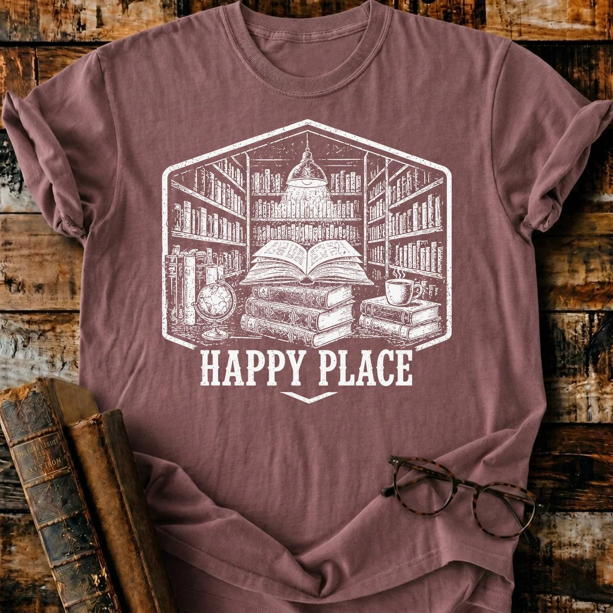 Vintage Happy Place T-Shirt