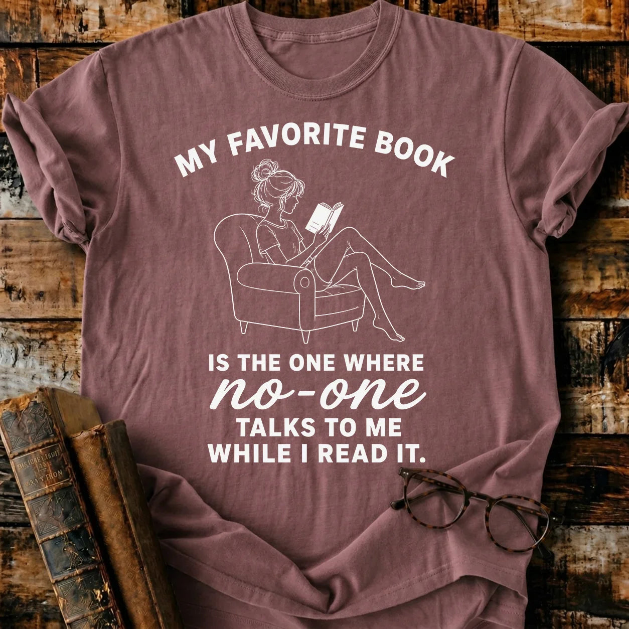While I Read It T-Shirt