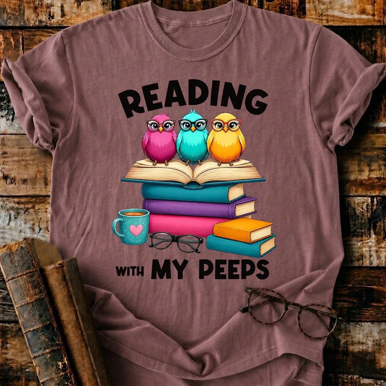 Reading With Peeps T-Shirt