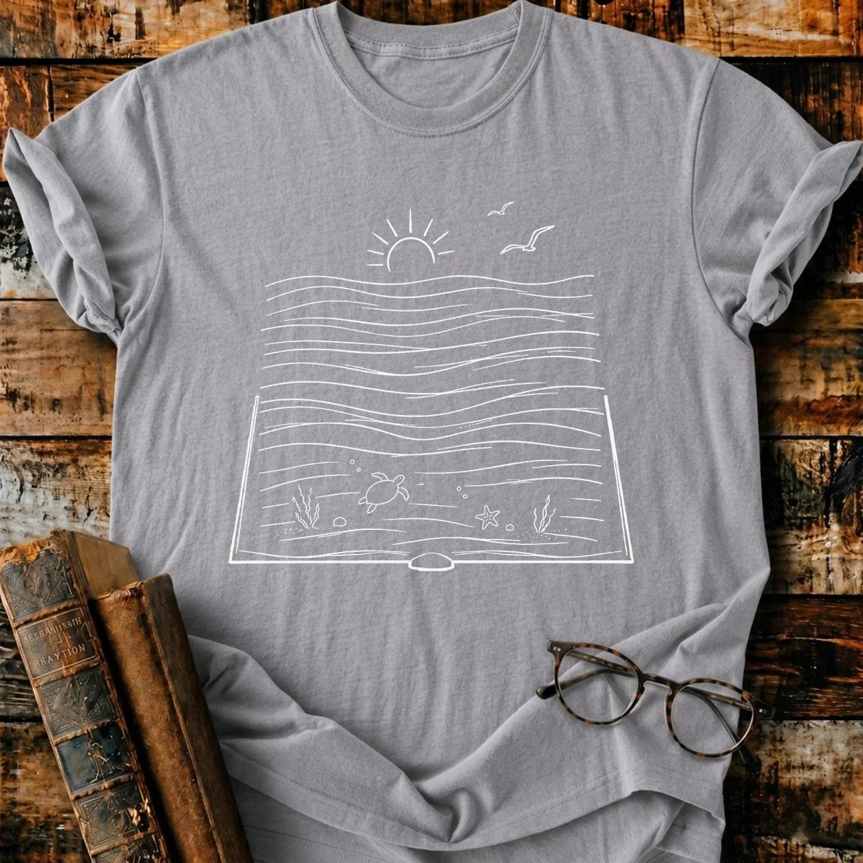 Bookish Ocean T-Shirt