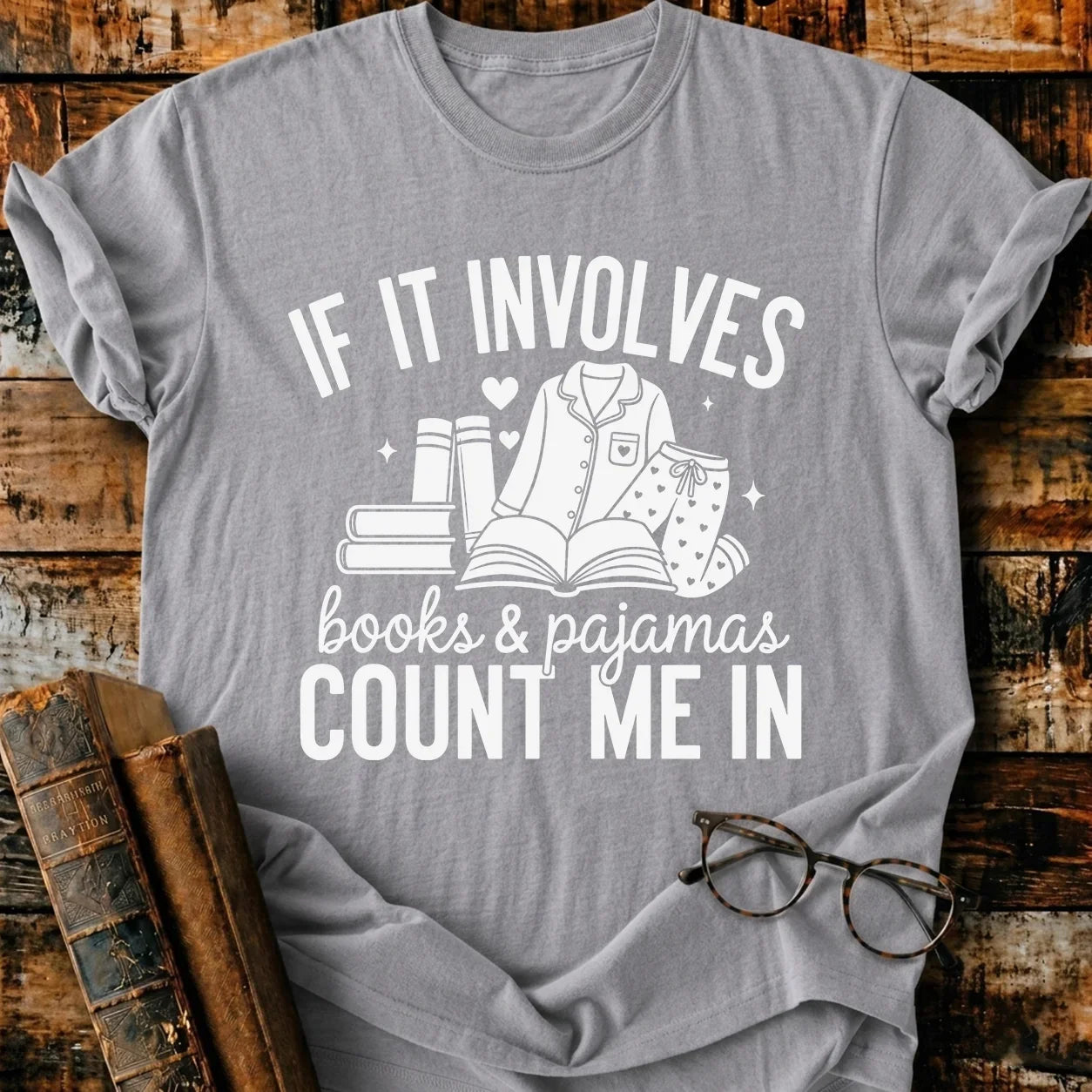 Books & Pajamas T-Shirt