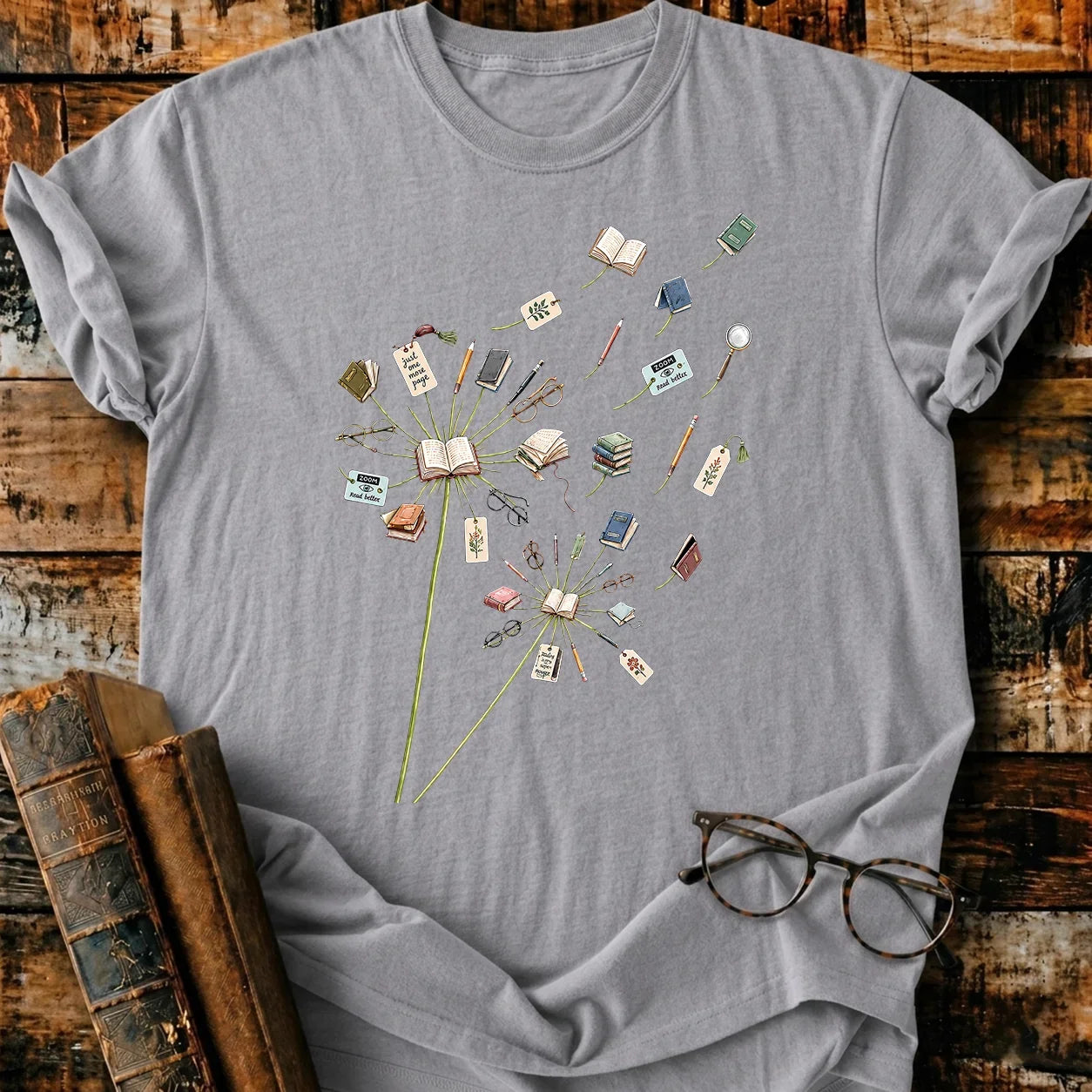 Book Dandelion T-Shirt
