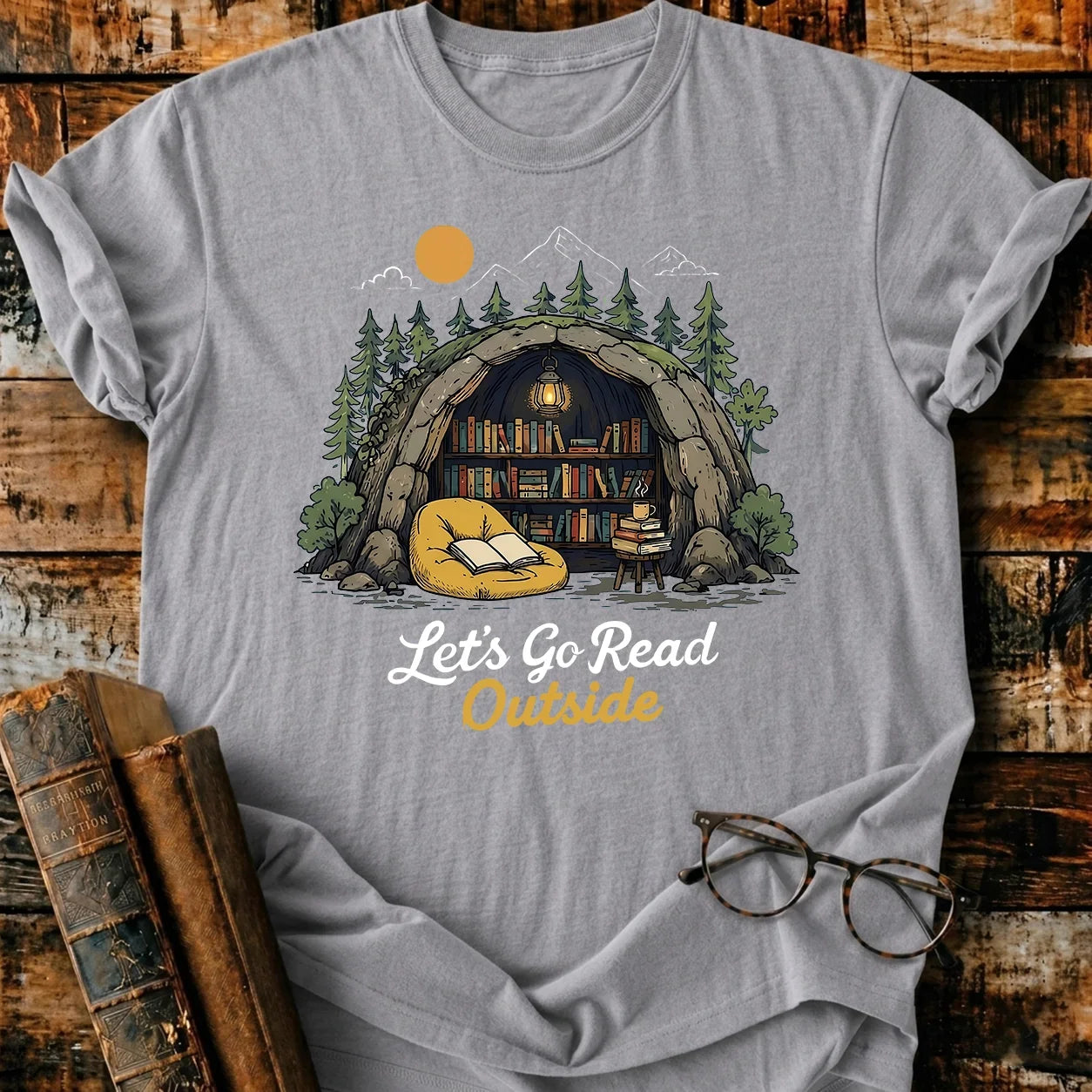 Let Go Read Outside T-Shirt