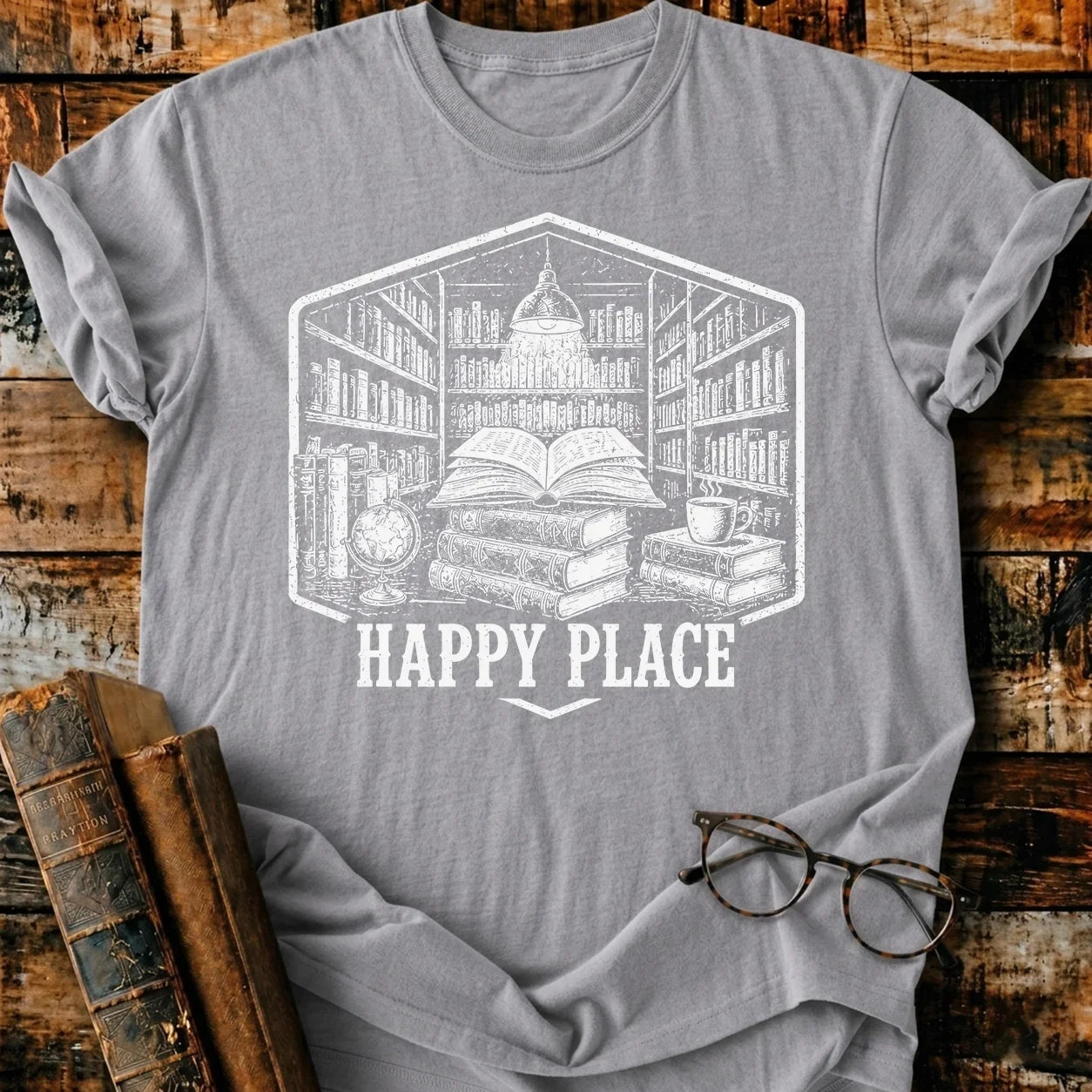 Vintage Happy Place T-Shirt