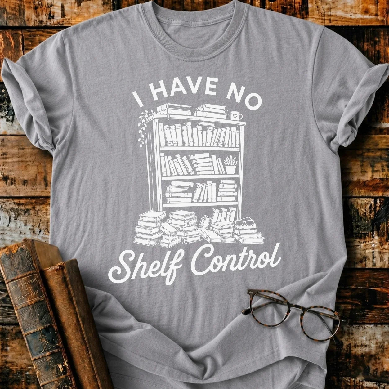 No Shelf Control T-Shirt