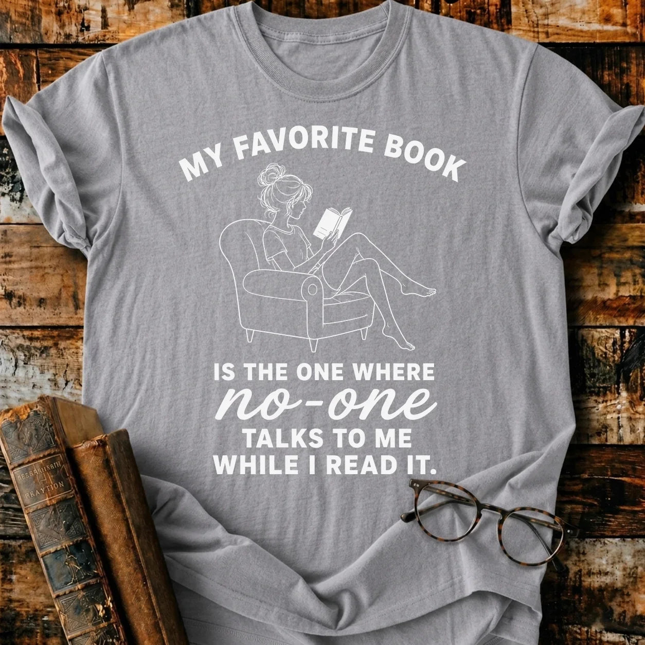 While I Read It T-Shirt