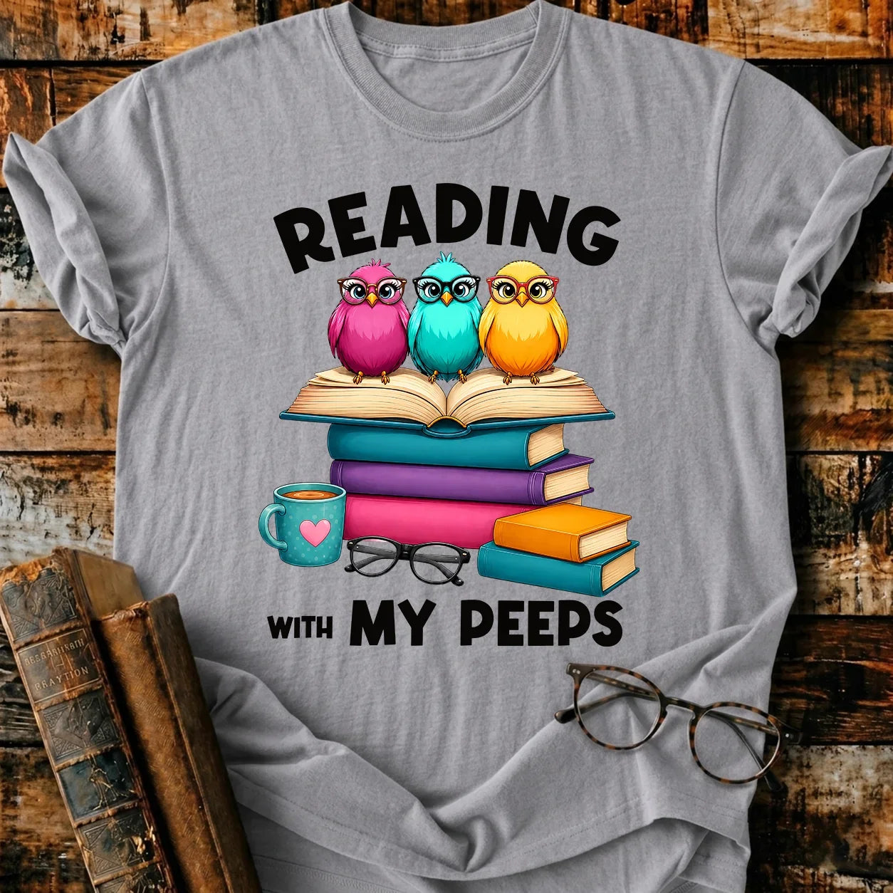 Reading With Peeps T-Shirt