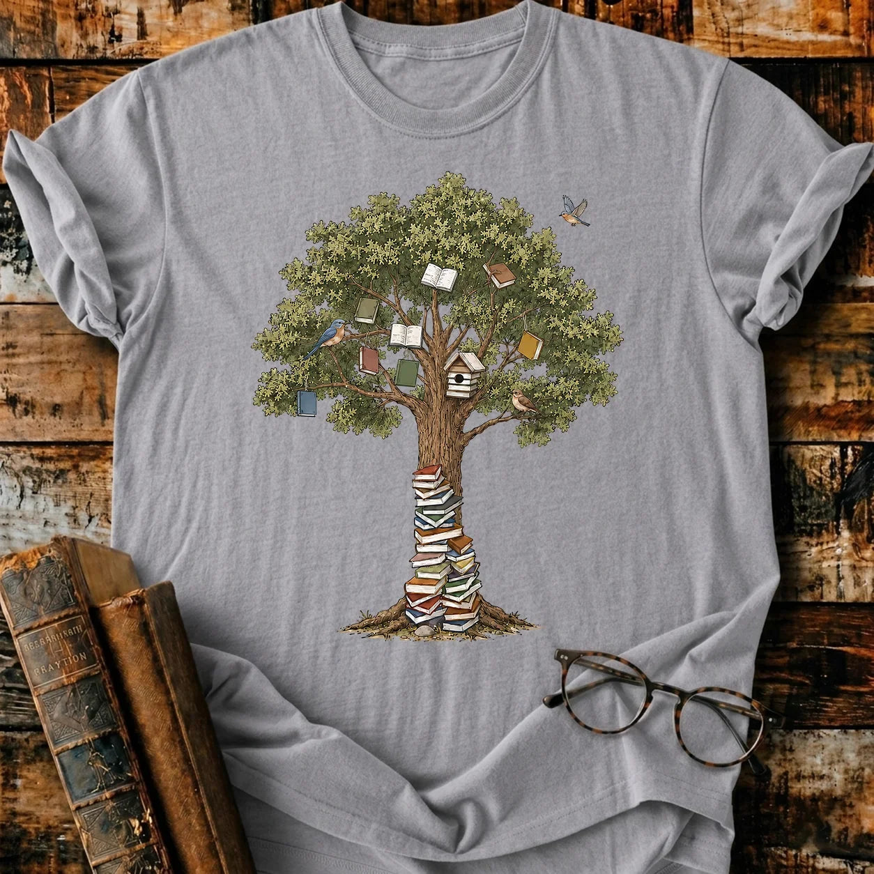 Tree of Books T-Shirt