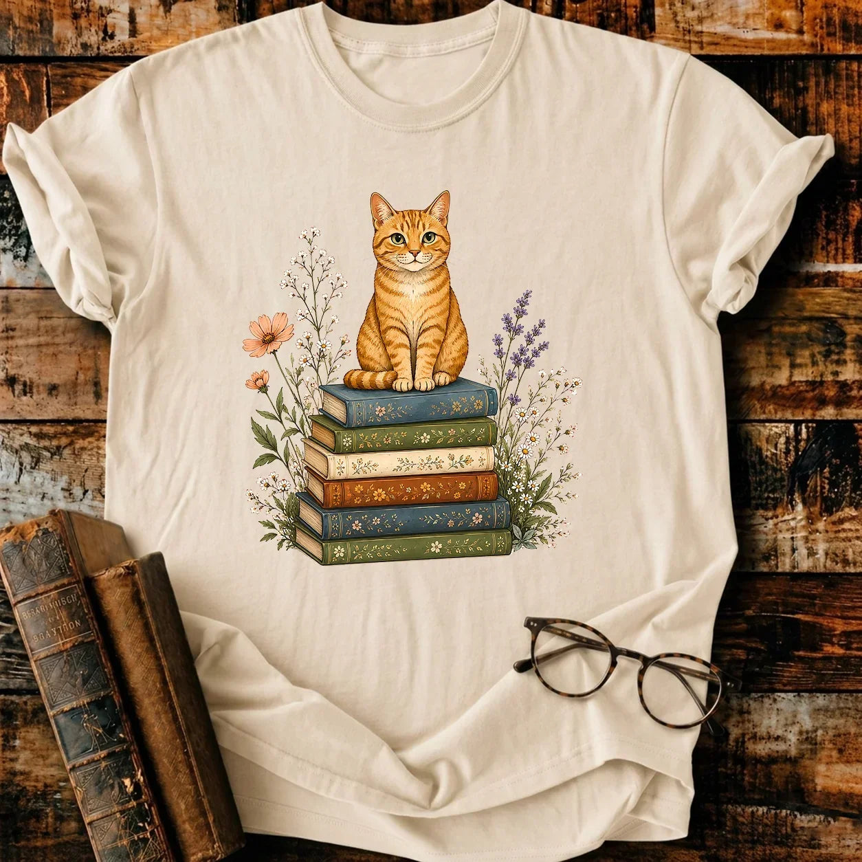Books & Whiskers T-Shirt