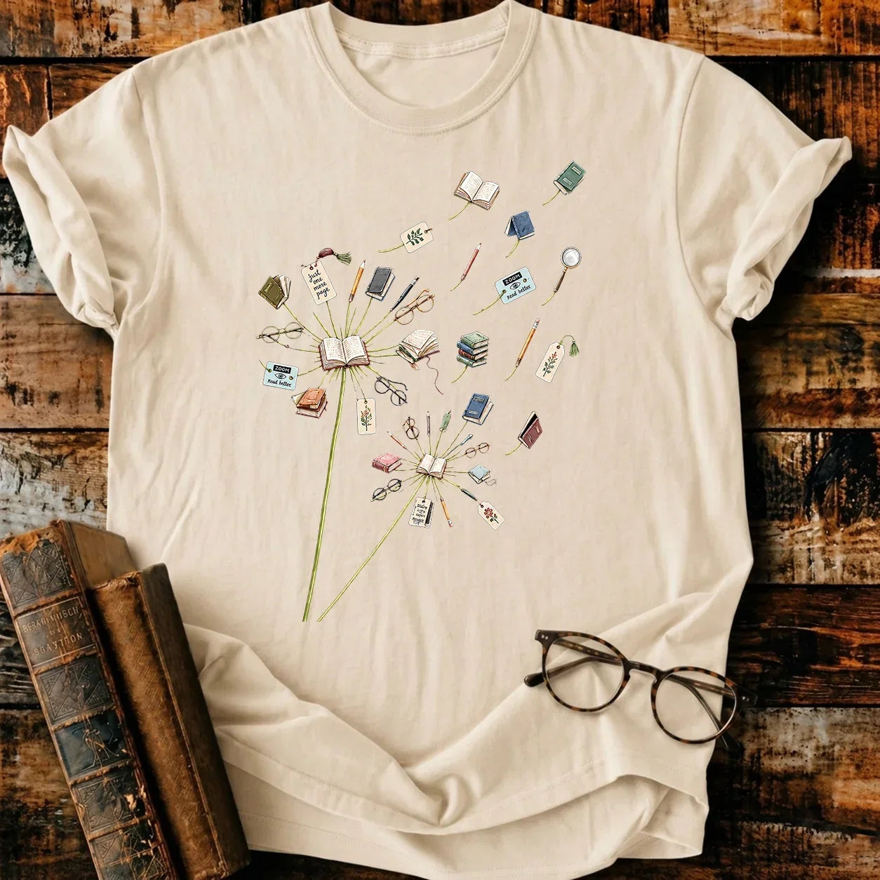 Book Dandelion T-Shirt