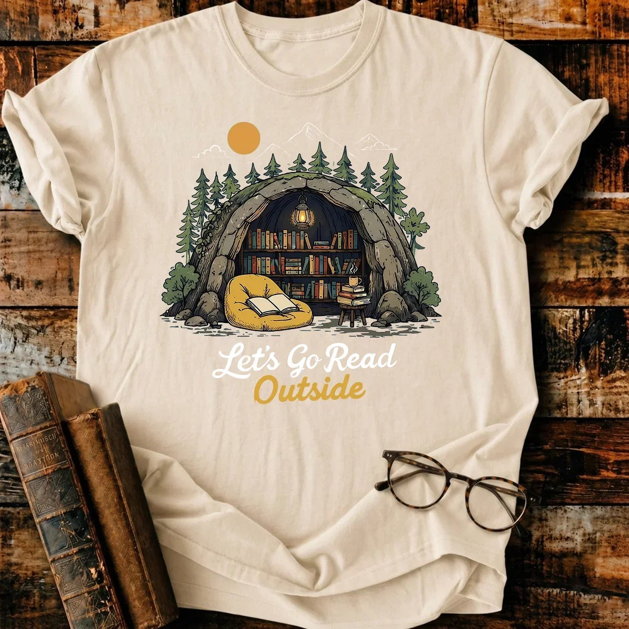 Let Go Read Outside T-Shirt