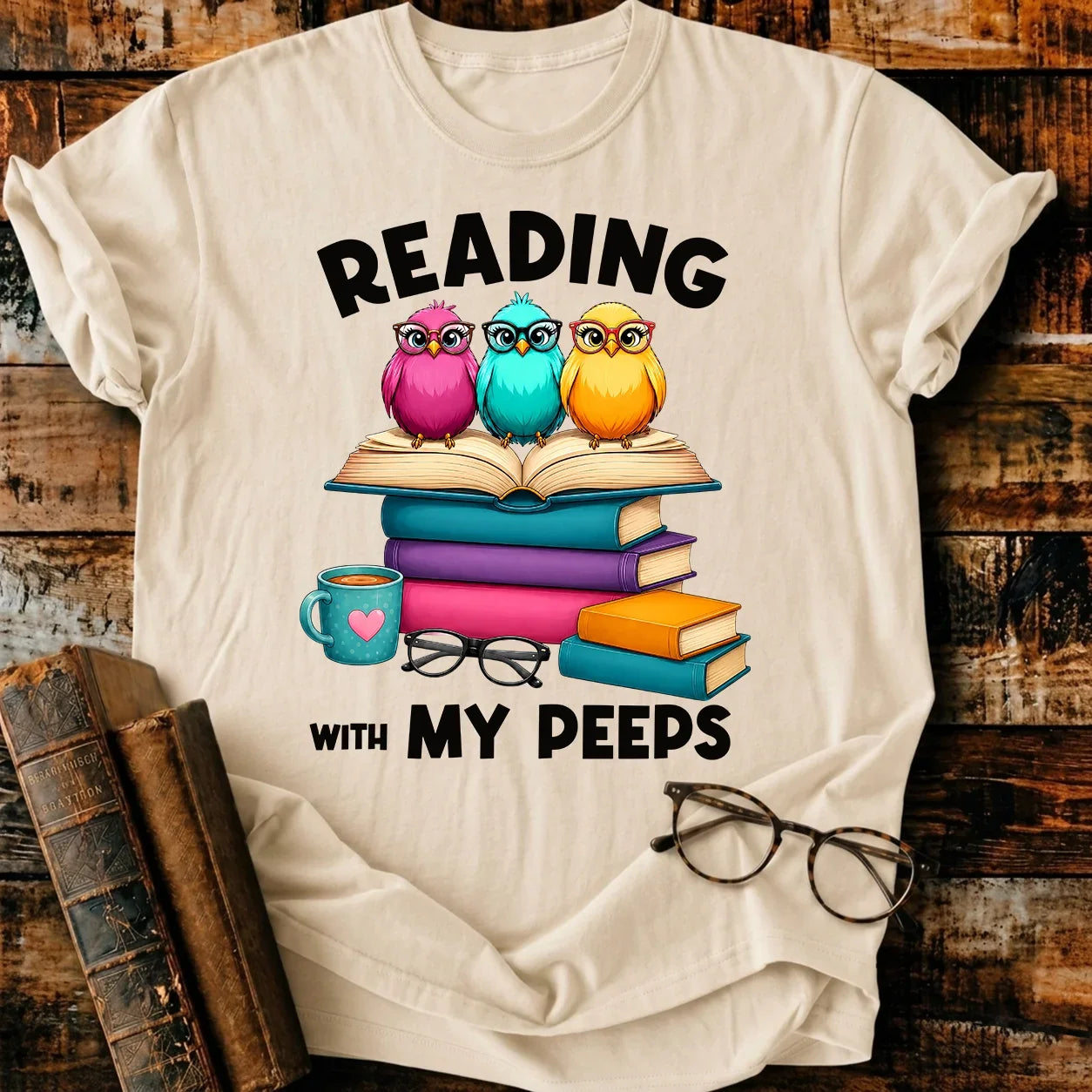 Reading With Peeps T-Shirt