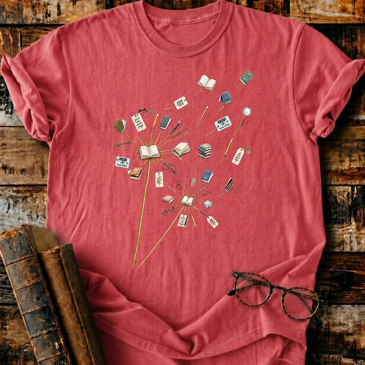 Book Dandelion T-Shirt