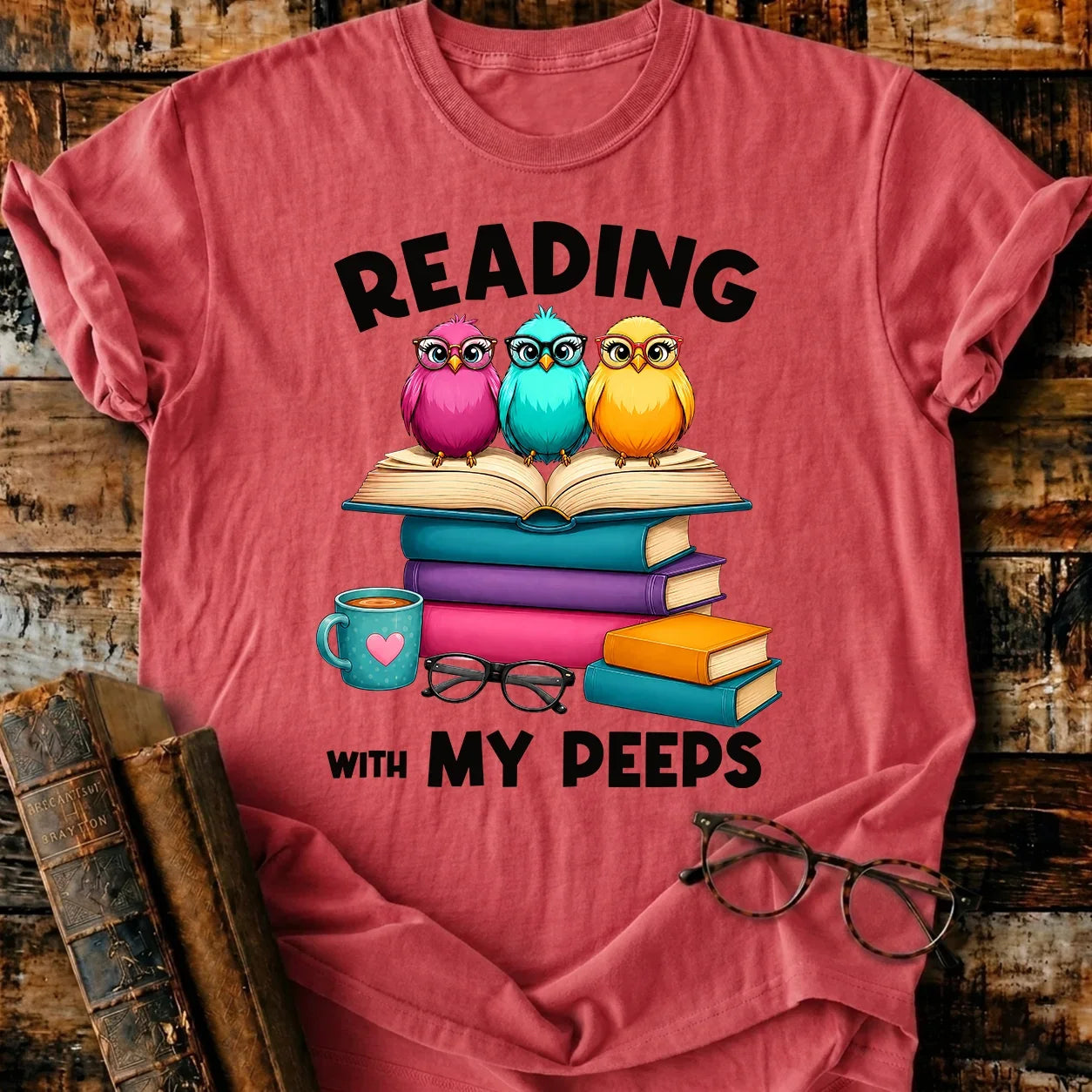 Reading With Peeps T-Shirt