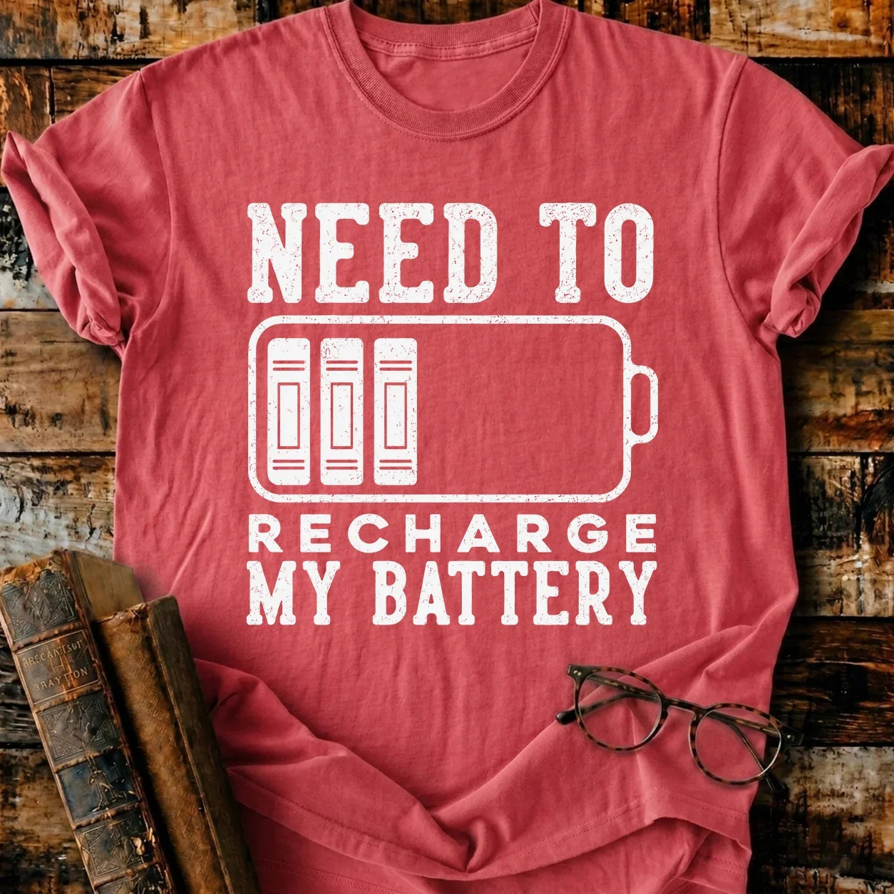 Recharge Battery T-Shirt