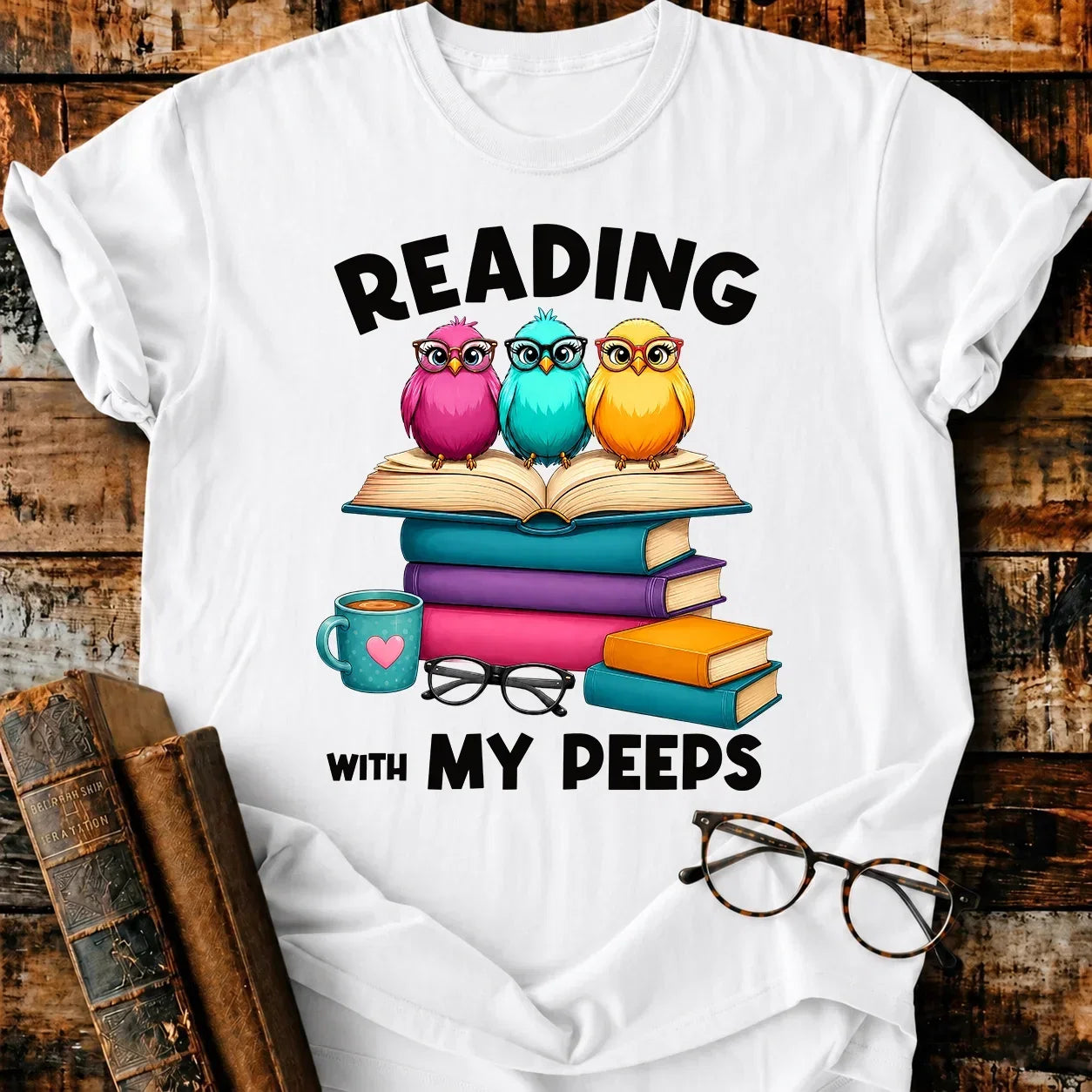 Reading With Peeps T-Shirt