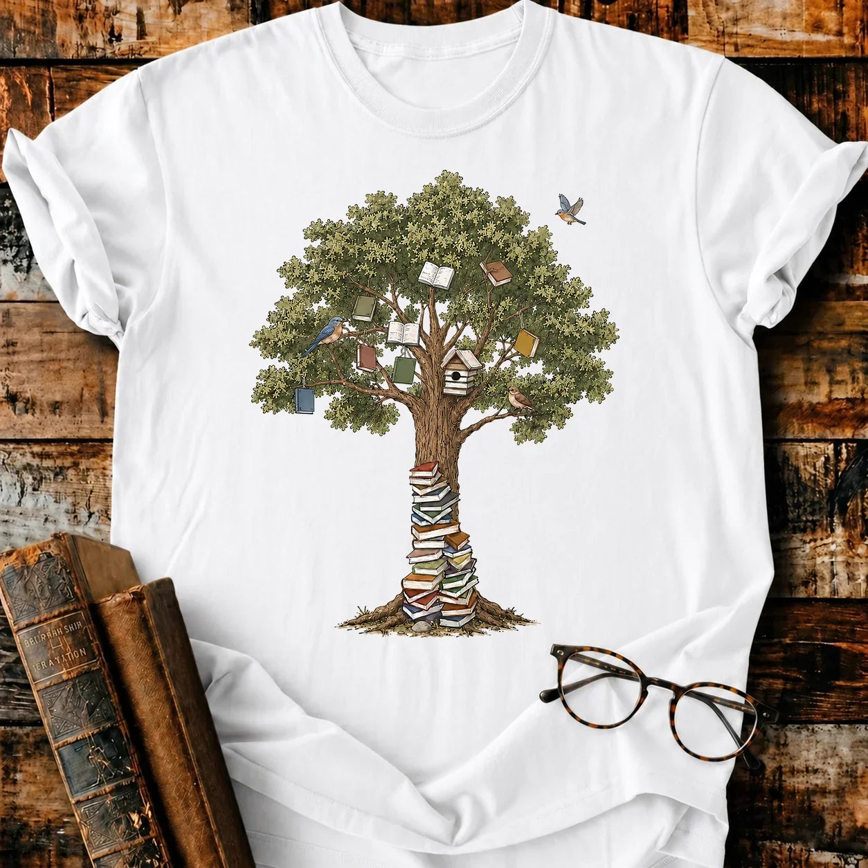 Tree of Books T-Shirt