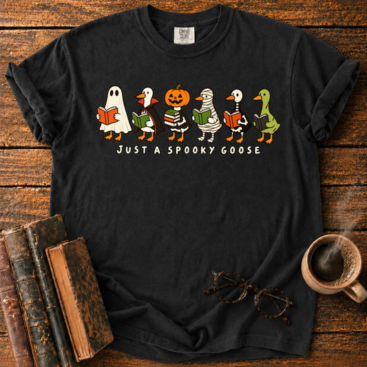 Spooky Goose Book Club T-Shirt