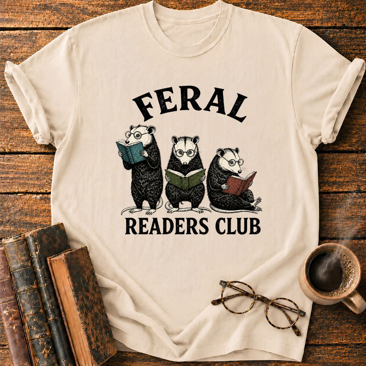 Feral Readers Club T-Shirt