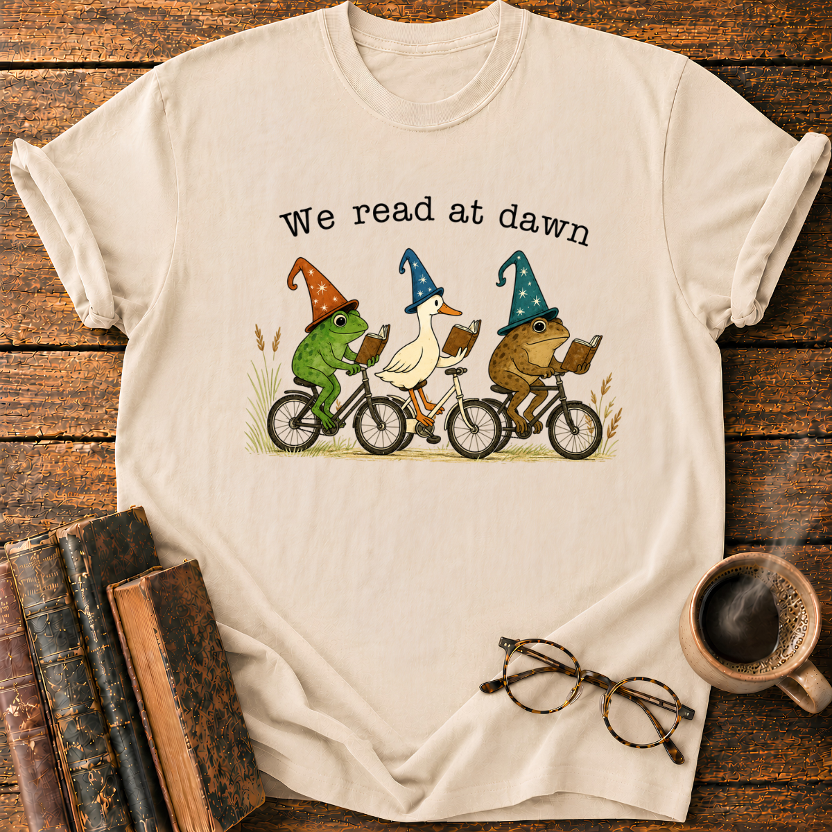 We Read at Dawn T-Shirt