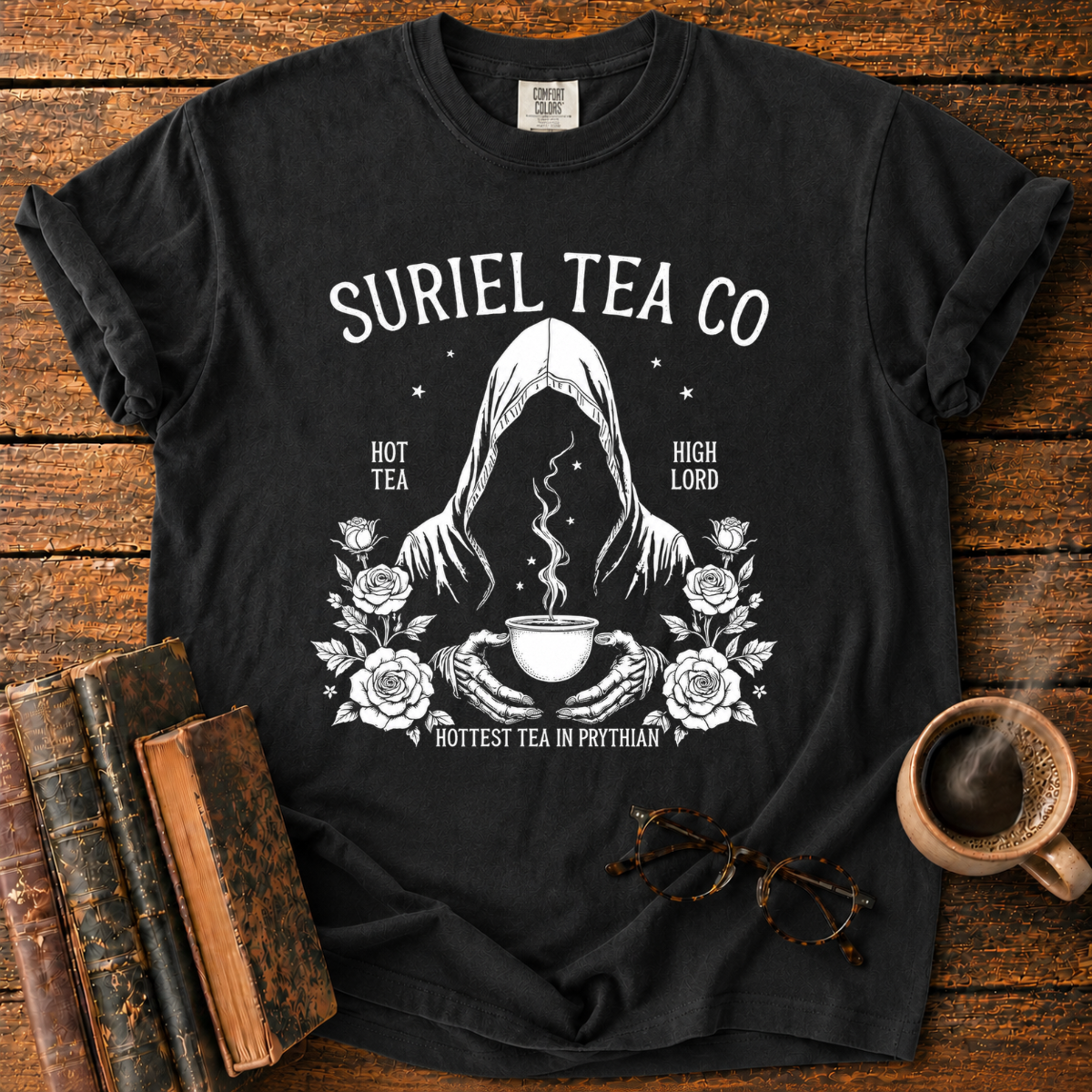 Mystical Hooded Tea Co. Emblem T-Shirt