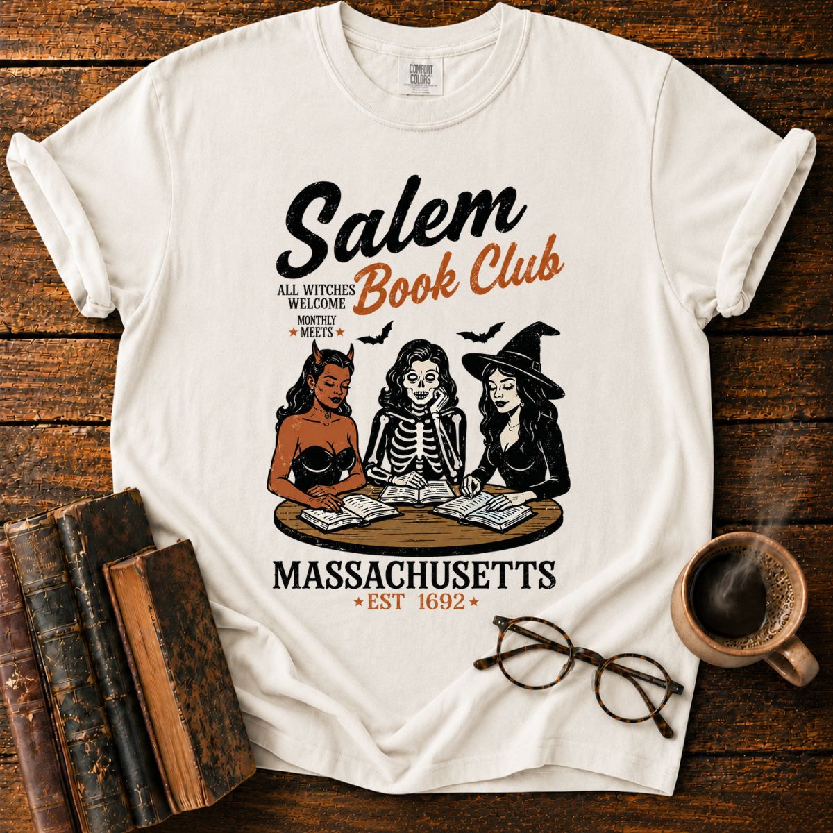 Salem Book Club Gathering T-Shirt