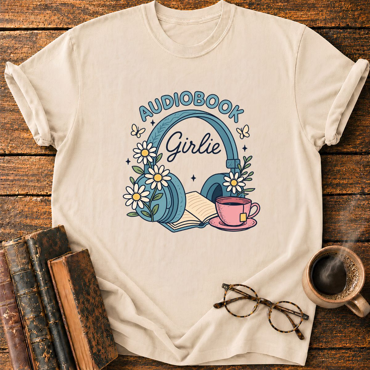 AudioBook Girlie T-Shirt