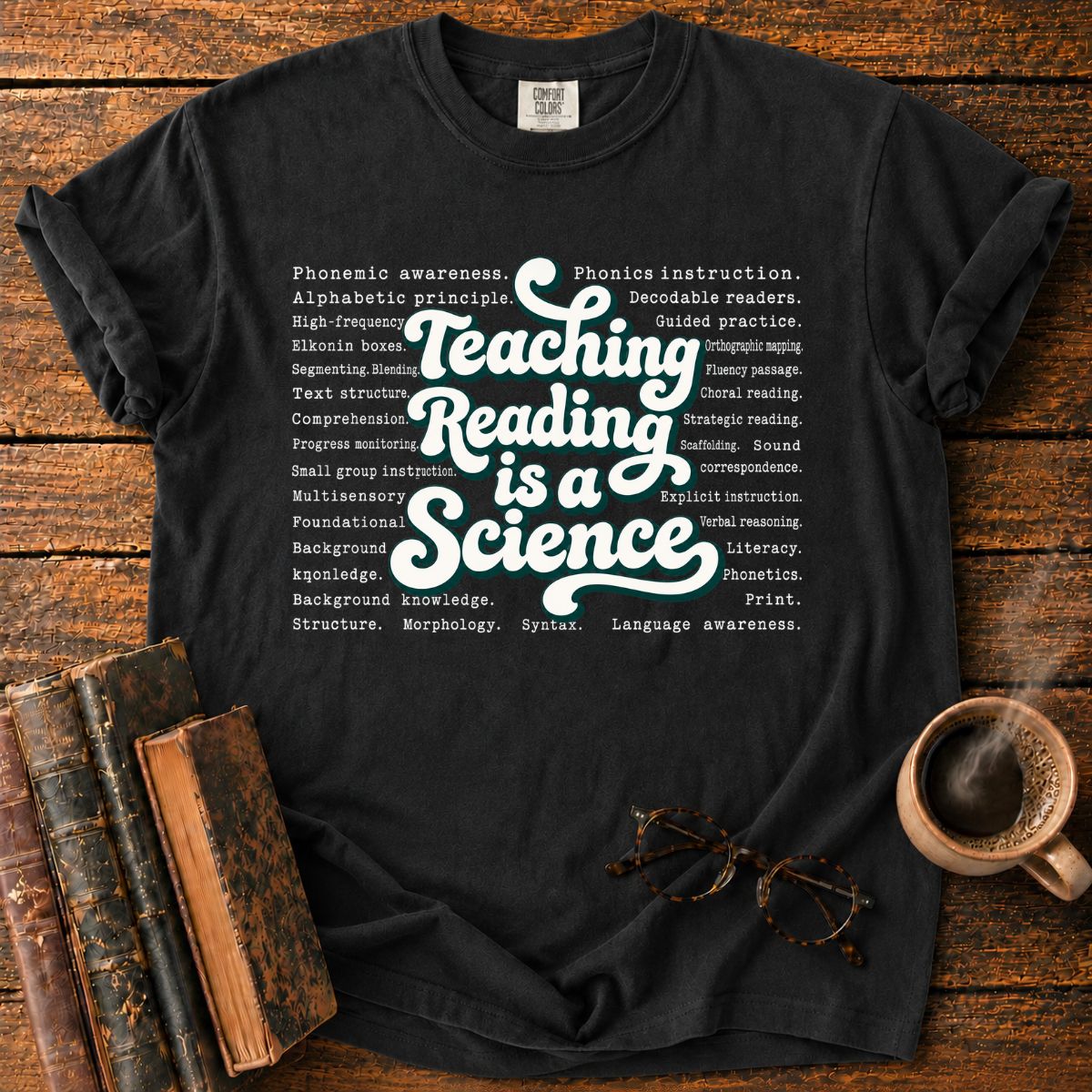 Teaching Reading Is a Science T-Shirt