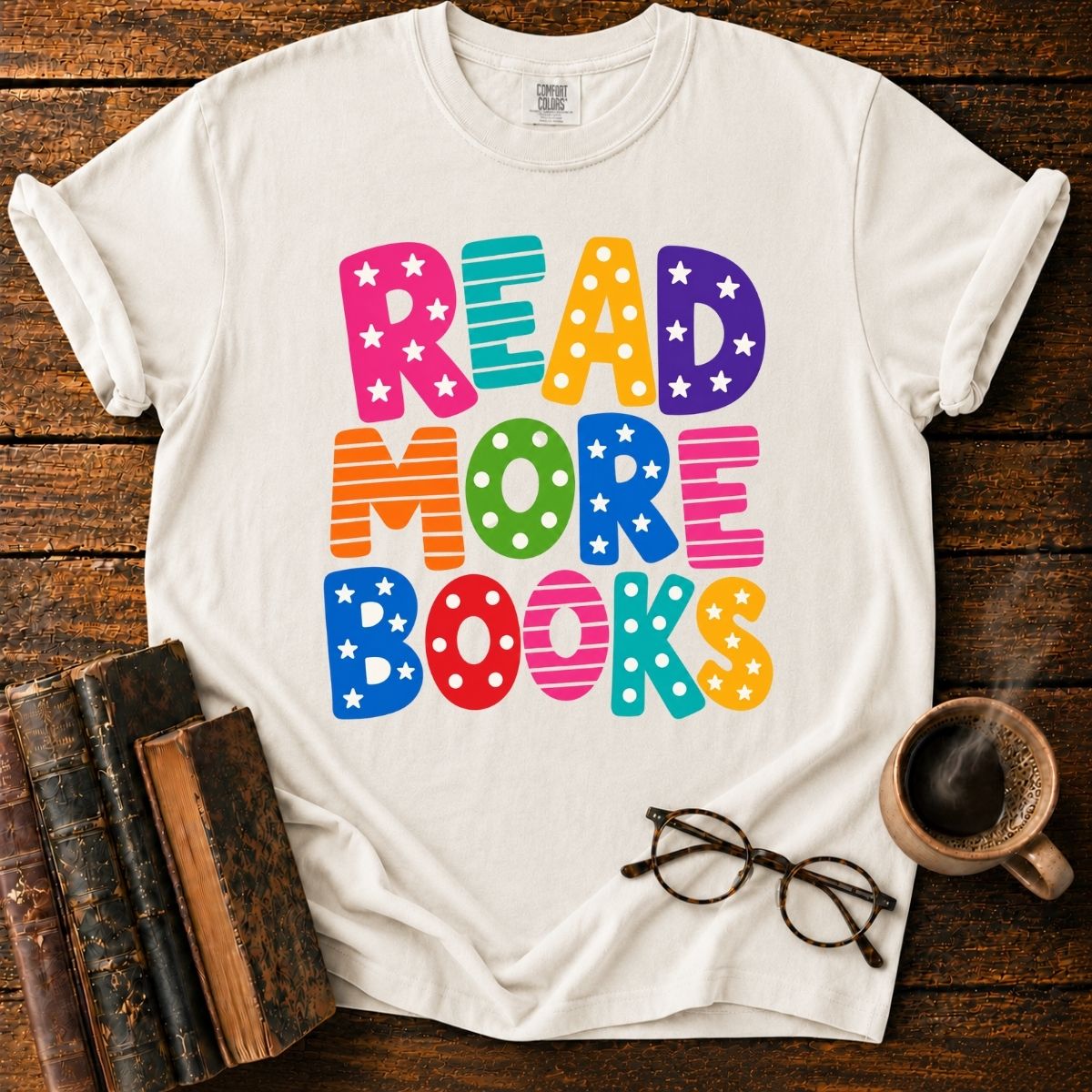 Read More Books Typography T-Shirt