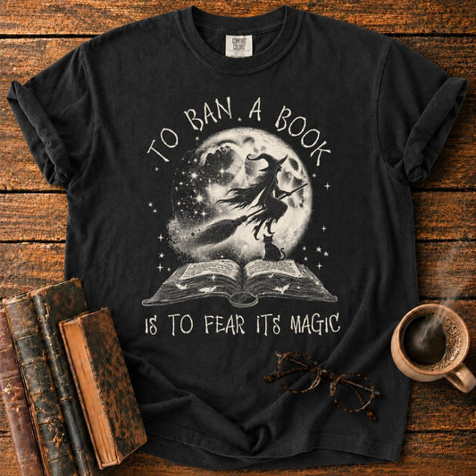 Moonlit Witchcraft and Forbidden Books T-Shirt