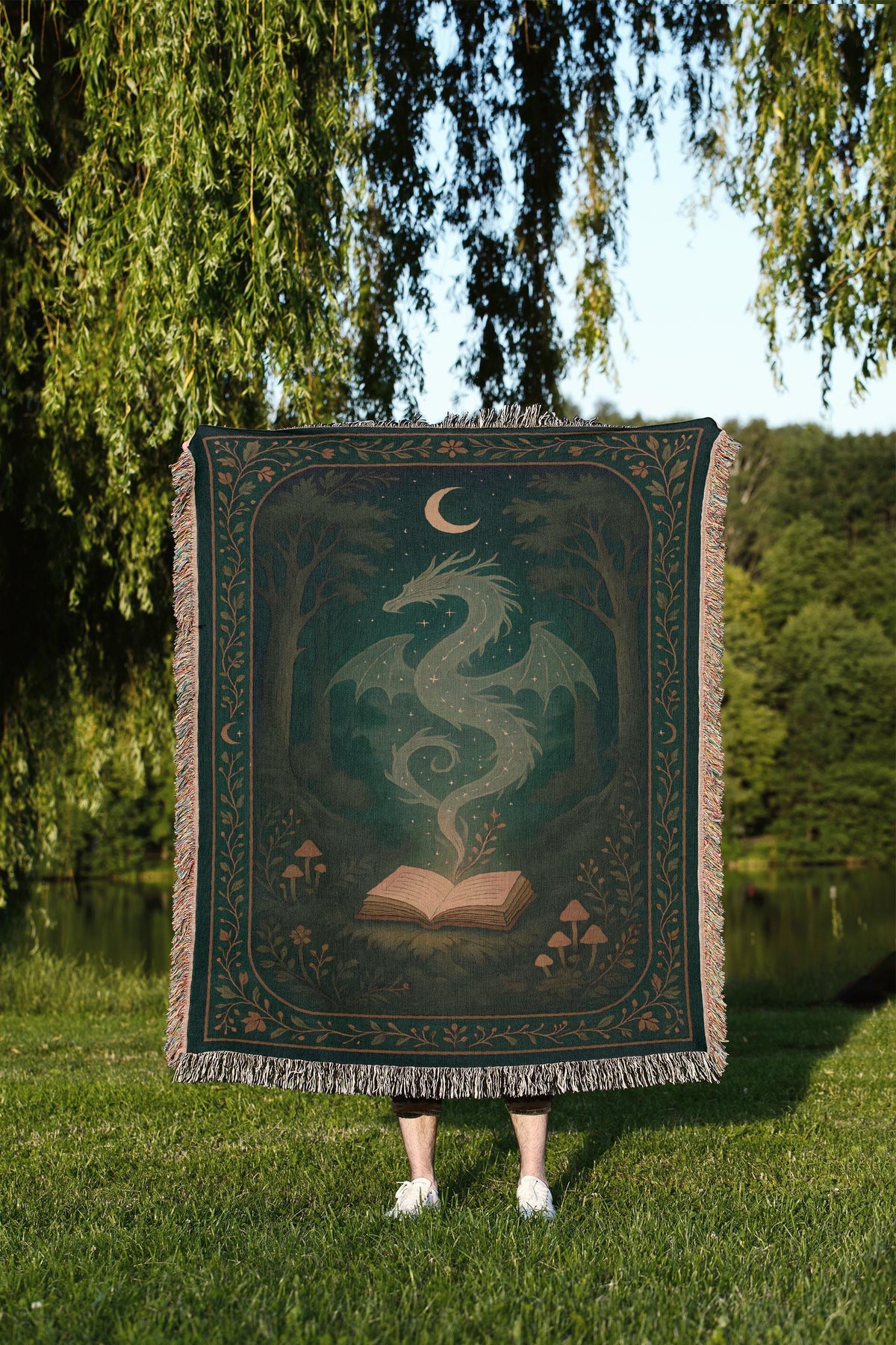 Dragon Spirit Book Blanket