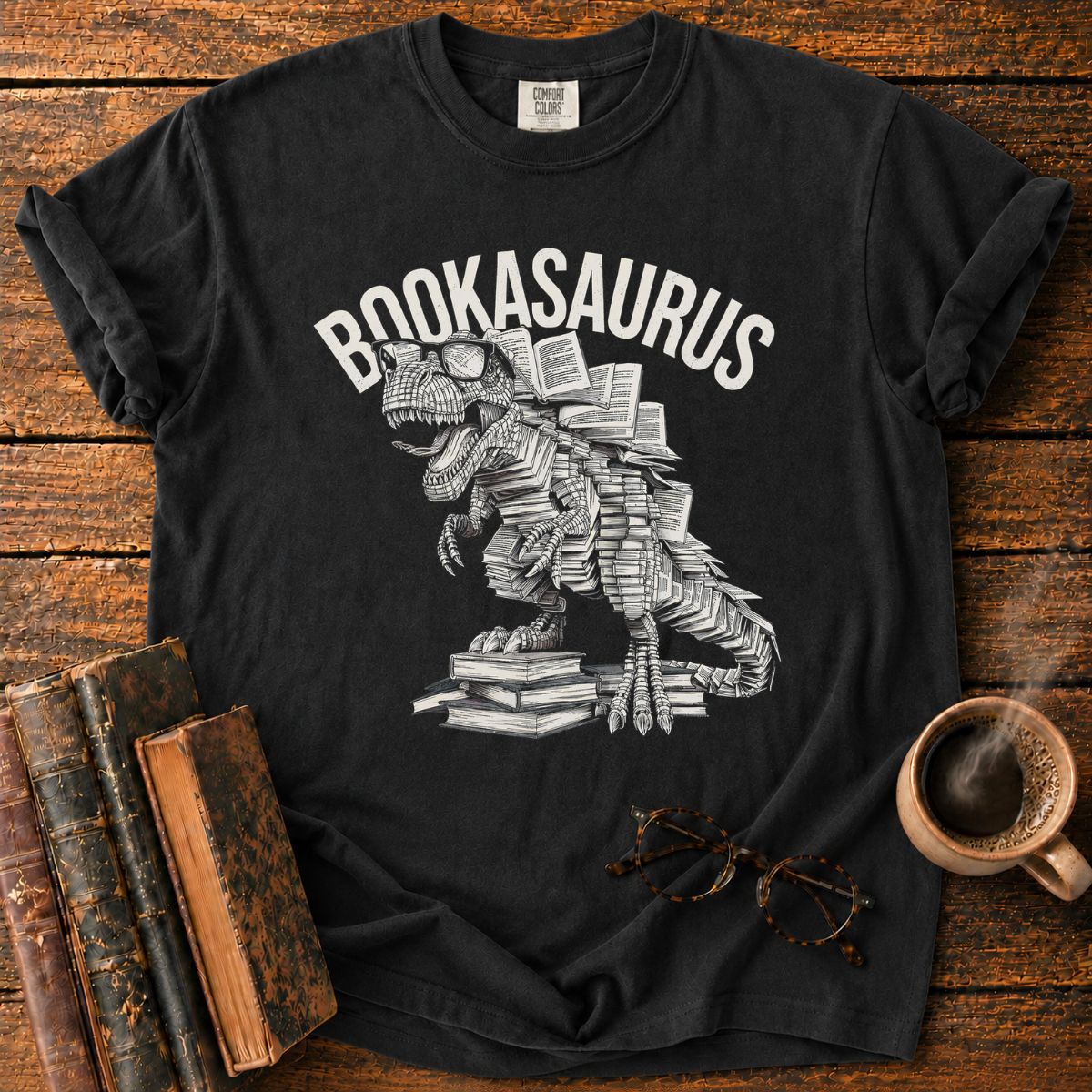 Bookasaurus T. Rex T-Shirt