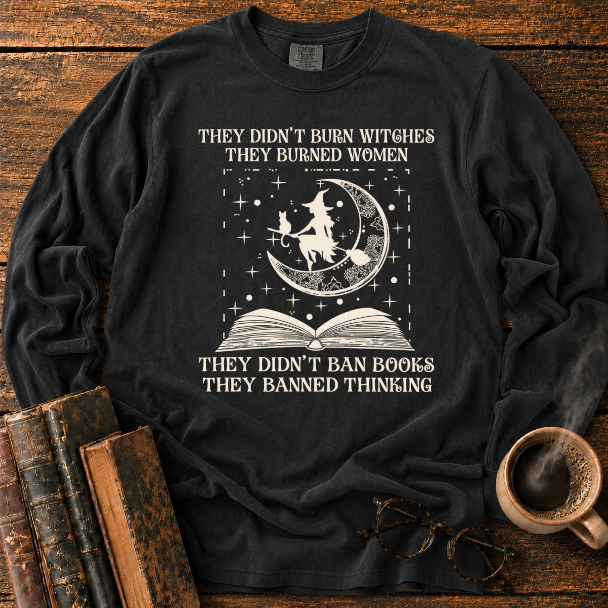 Banned Books Witch LS T-Shirt