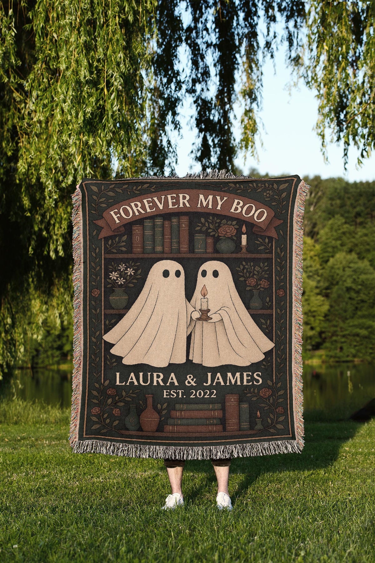 Forever My Boo Couple Blanket