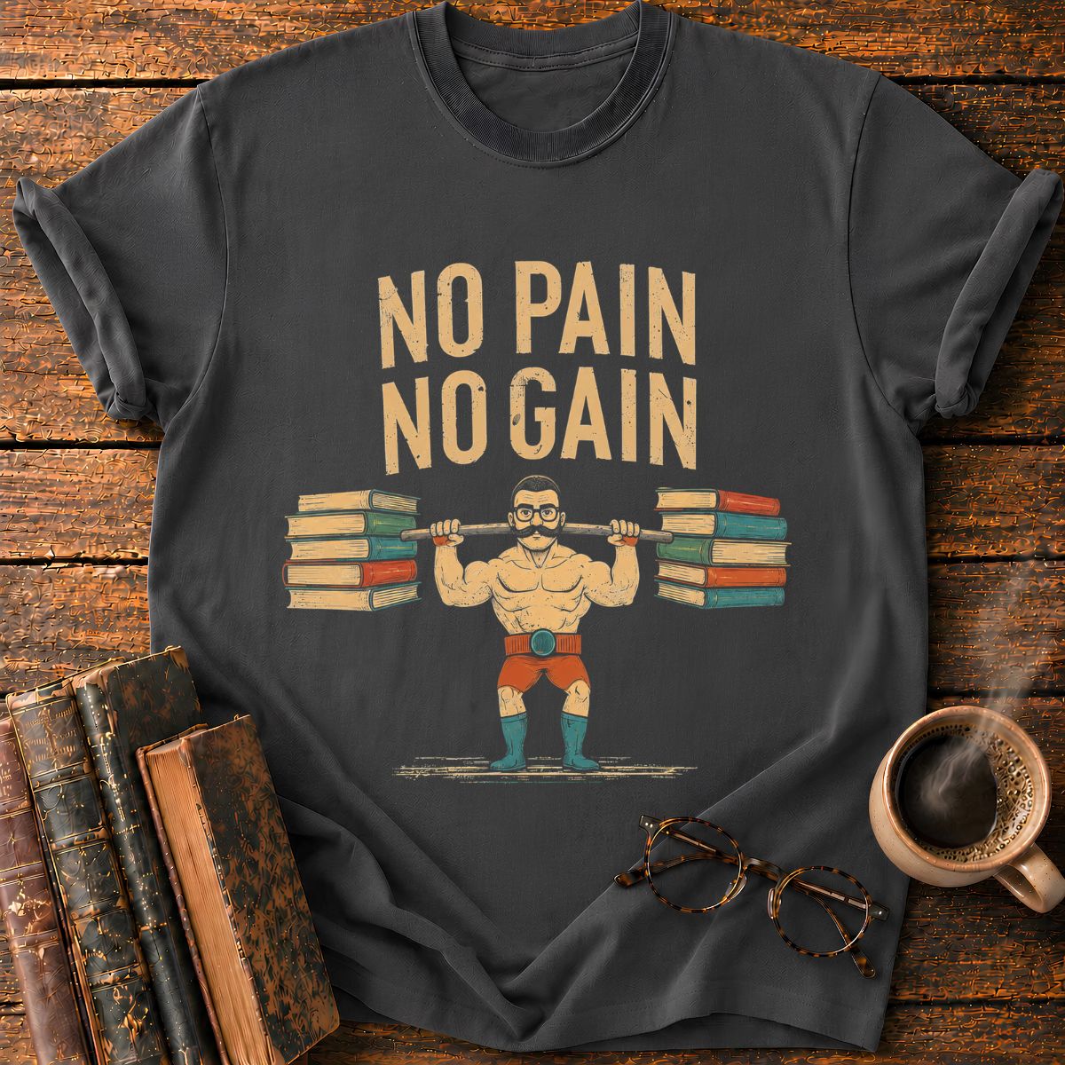 Vintage No Pain No Gain T-Shirt