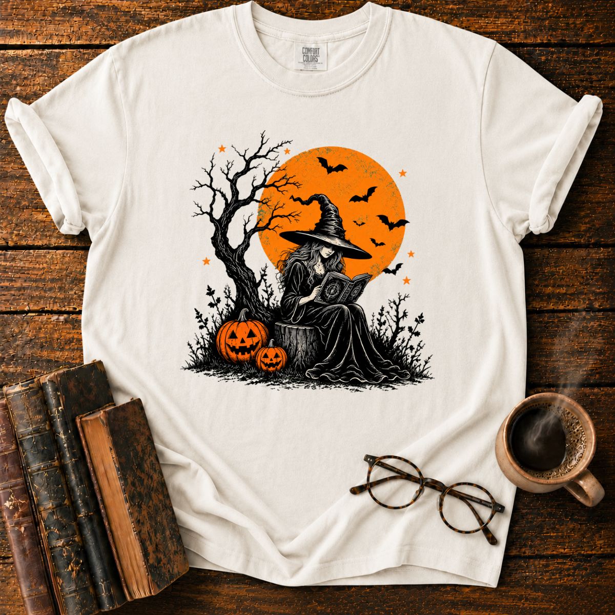 Witch Beneath the Harvest Moon T-Shirt