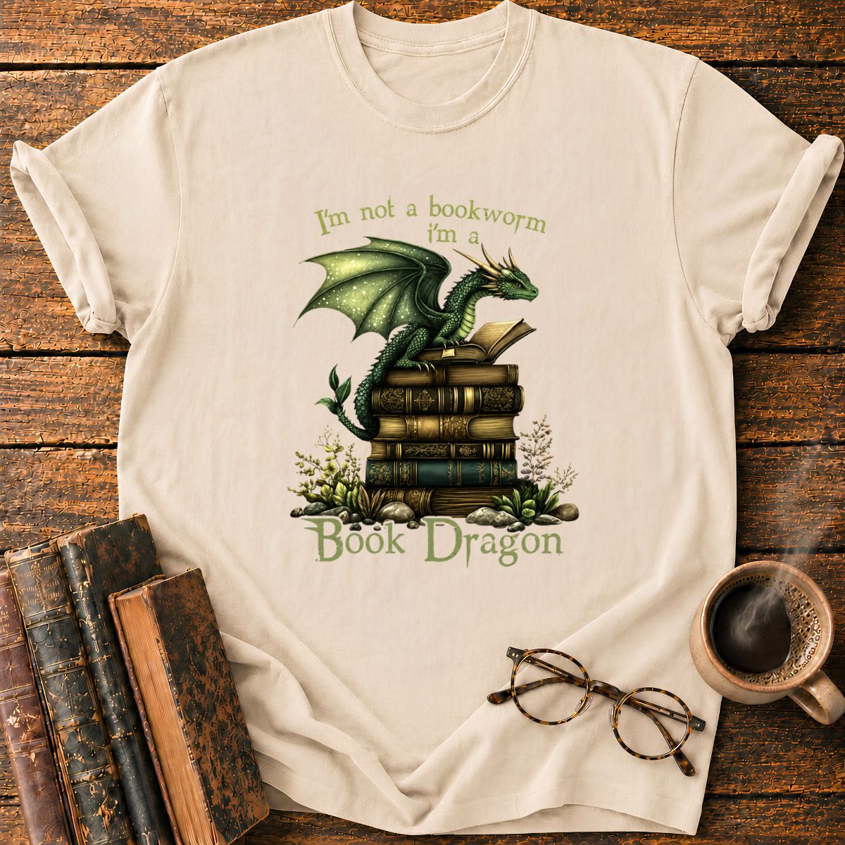 Book Dragon T-Shirt
