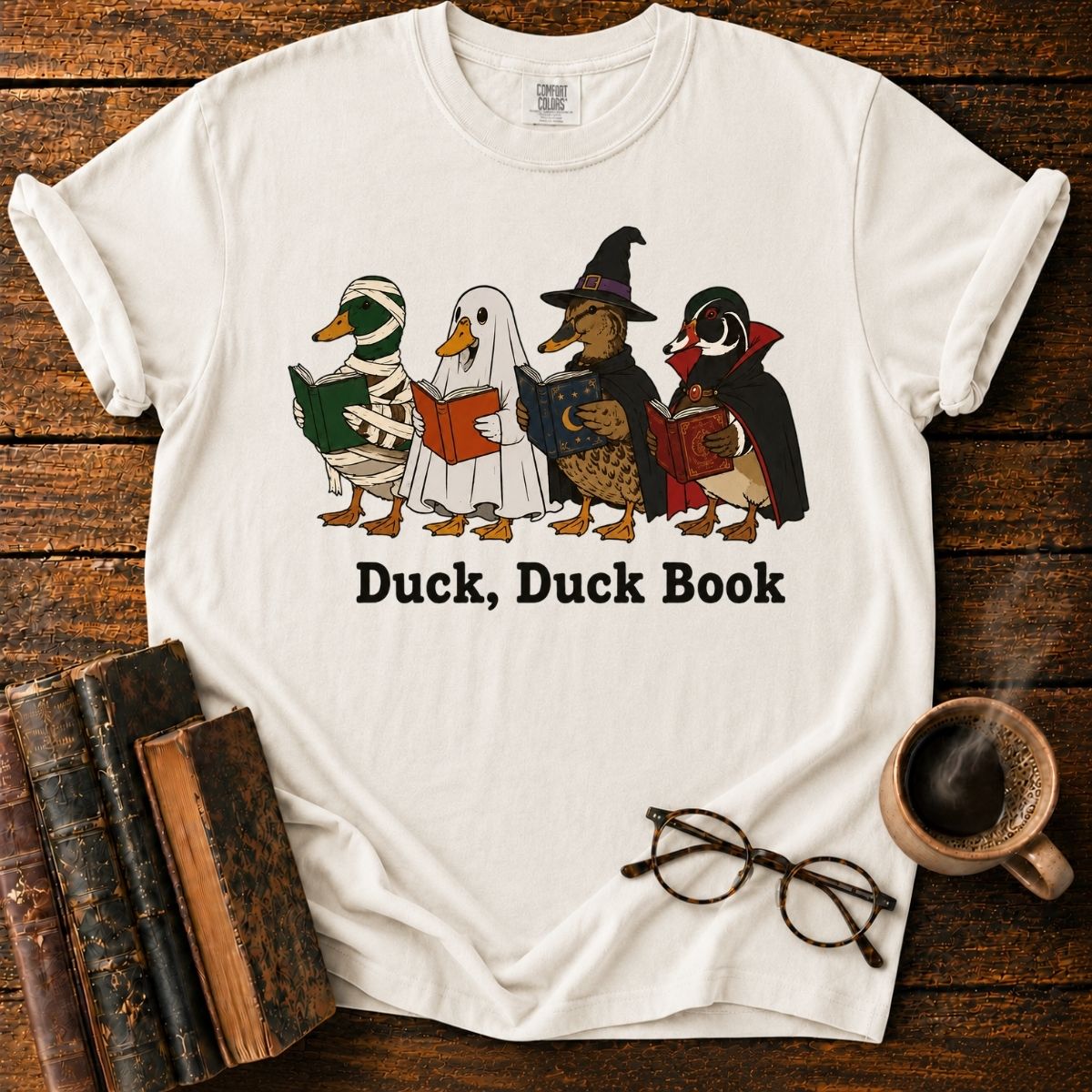 Spooky Ducks Book Club T-Shirt