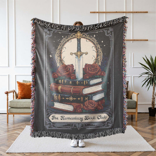 Romantasy Book Club Woven Blanket