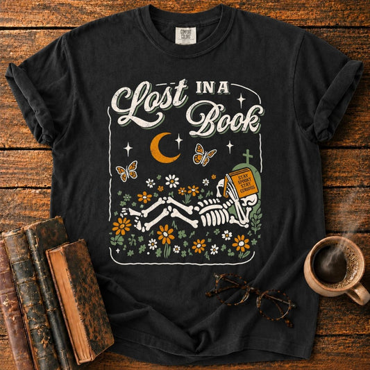 Lost in a Spooky Book Meadow T-Shirt