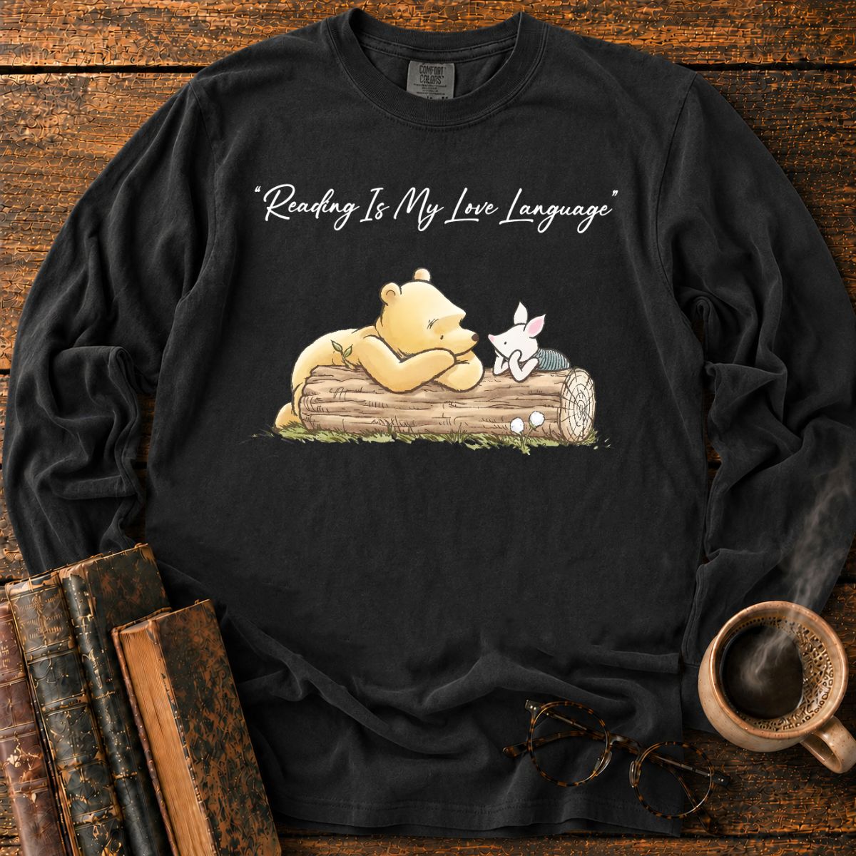 Reading Is My Love Language LS T-Shirt