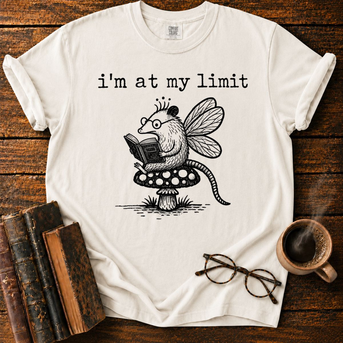 Vintage Fairy Mouse at Its Limit T-Shirt