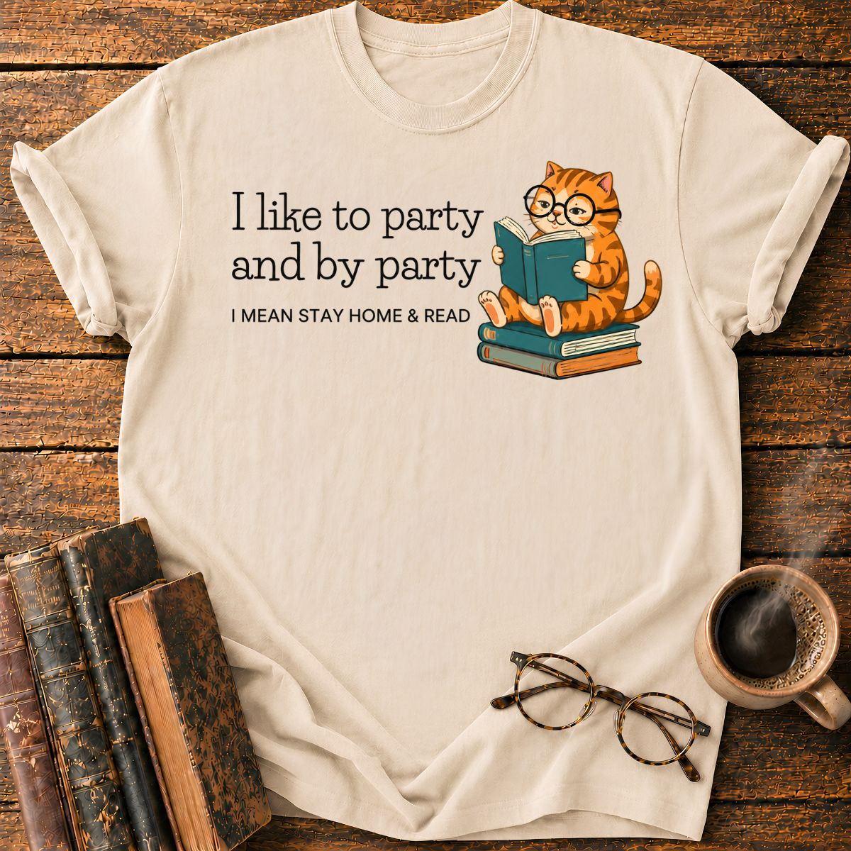I Mean Stay Home & Read T-Shirt