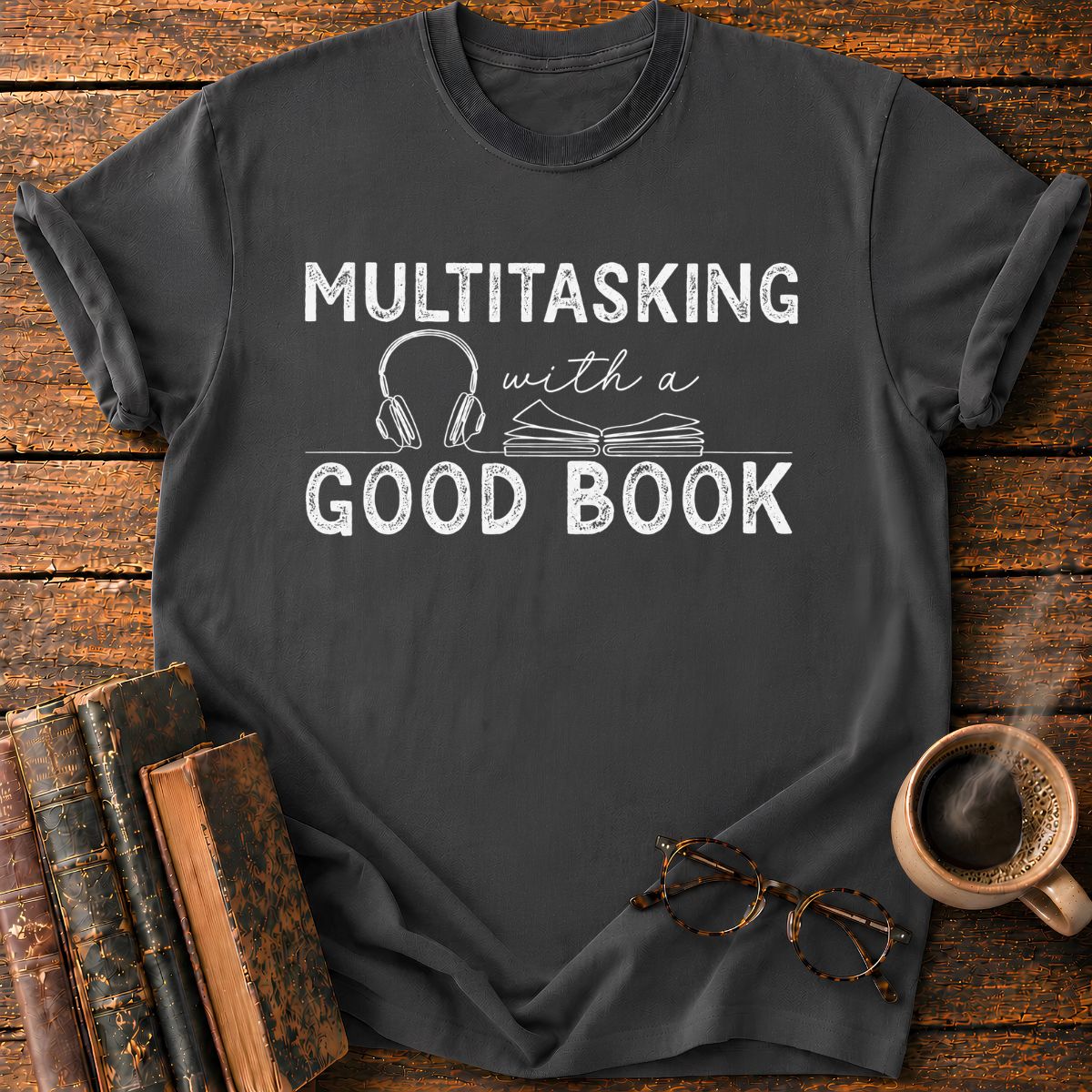 Audiobook Reading T-Shirt