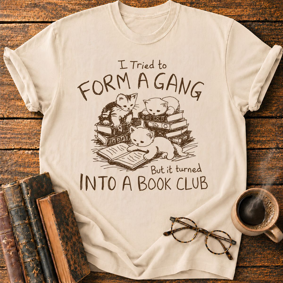 Into A Book Club T-Shirt