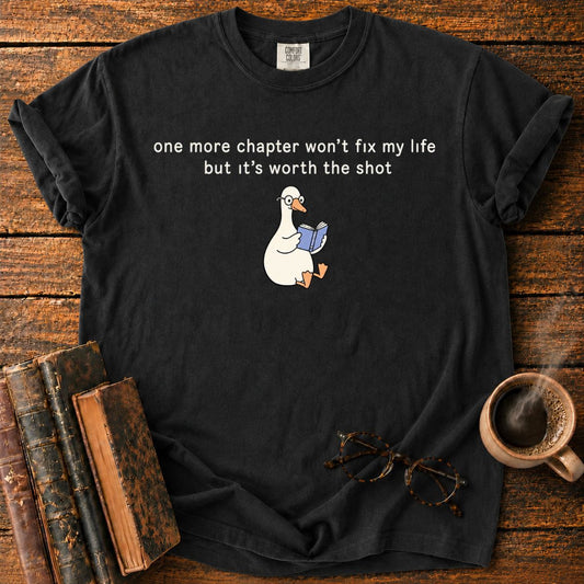 One More Chapter, Cozy Reader T-Shirt