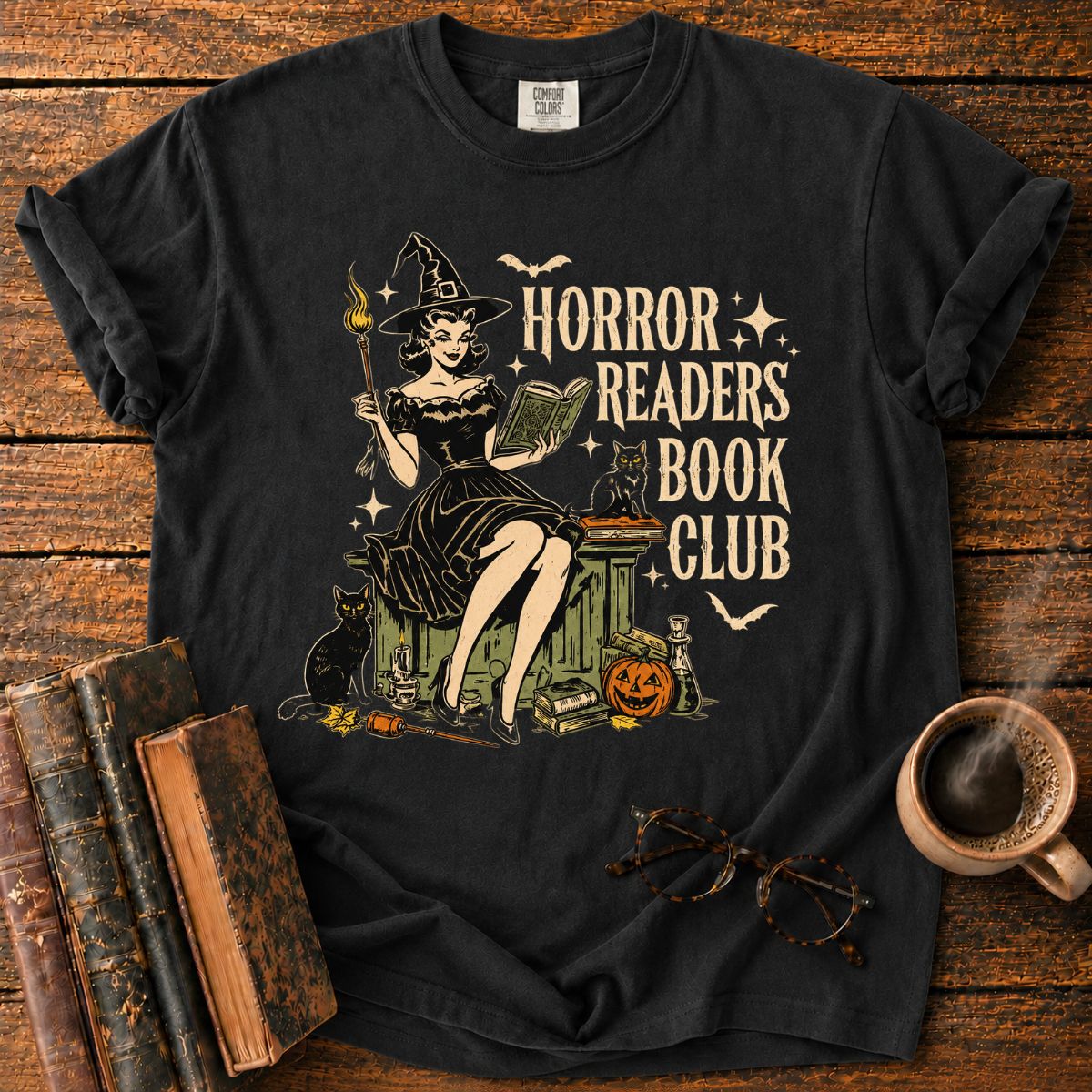 Vintage Witch Readers Club T-Shirt