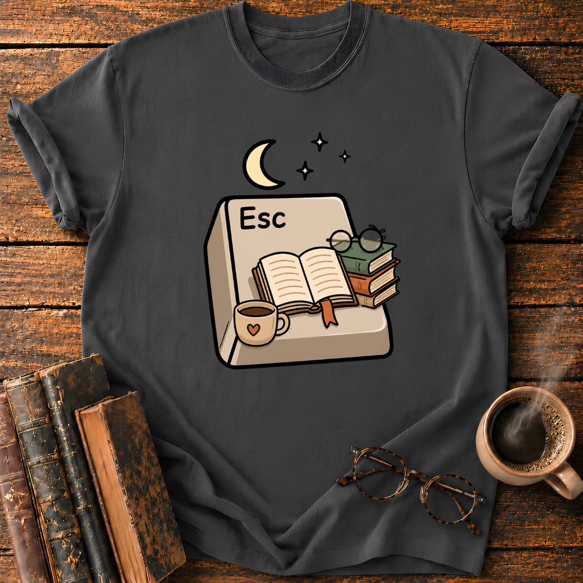Cozy Escape Into Reading T-Shirt