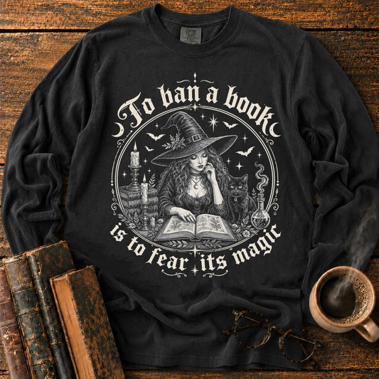 To Ban a Book_ Witch’s Magic LS T-Shirt